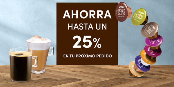 AHORRA HASTA UN 25%